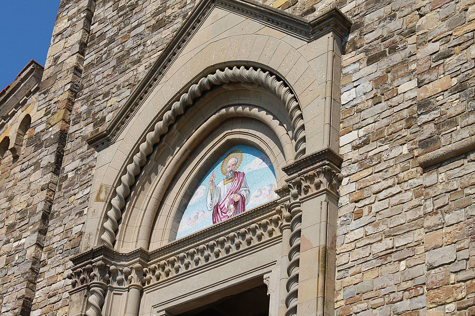 Church Detail at Barberino val d'Elsa